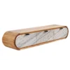 Stolik pod TV wiszący ORGANIC 160 cm drewno akacja kolor kamienia*Invicta Interior Discount