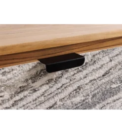 Stolik pod TV wiszący ORGANIC 160 cm drewno akacja kolor kamienia*Invicta Interior Discount