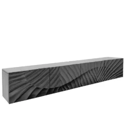 Stolik pod TV wiszący ZEUS Scorpion 200 cm drewno mango*Invicta Interior Best