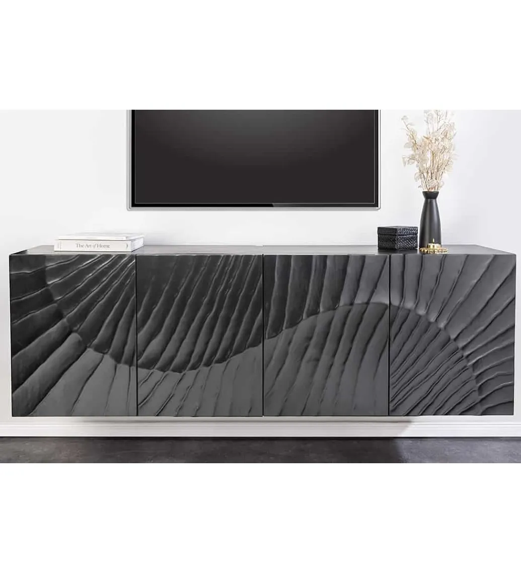 Stolik pod TV wiszący ZEUS Scorpion 177 cm drewno mango*Invicta Interior Online