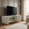 Stolik pod TV WOHNLING 150 cm biały*WOHNLING, GERMANY Best