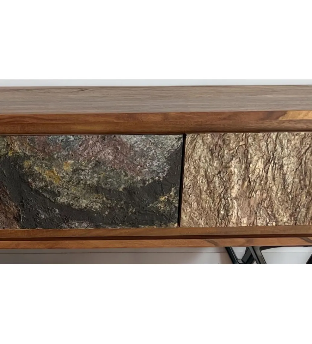 Stolik pod TV WOHNLING 160 cm drewno sheesham*WOHNLING, GERMANY Hot