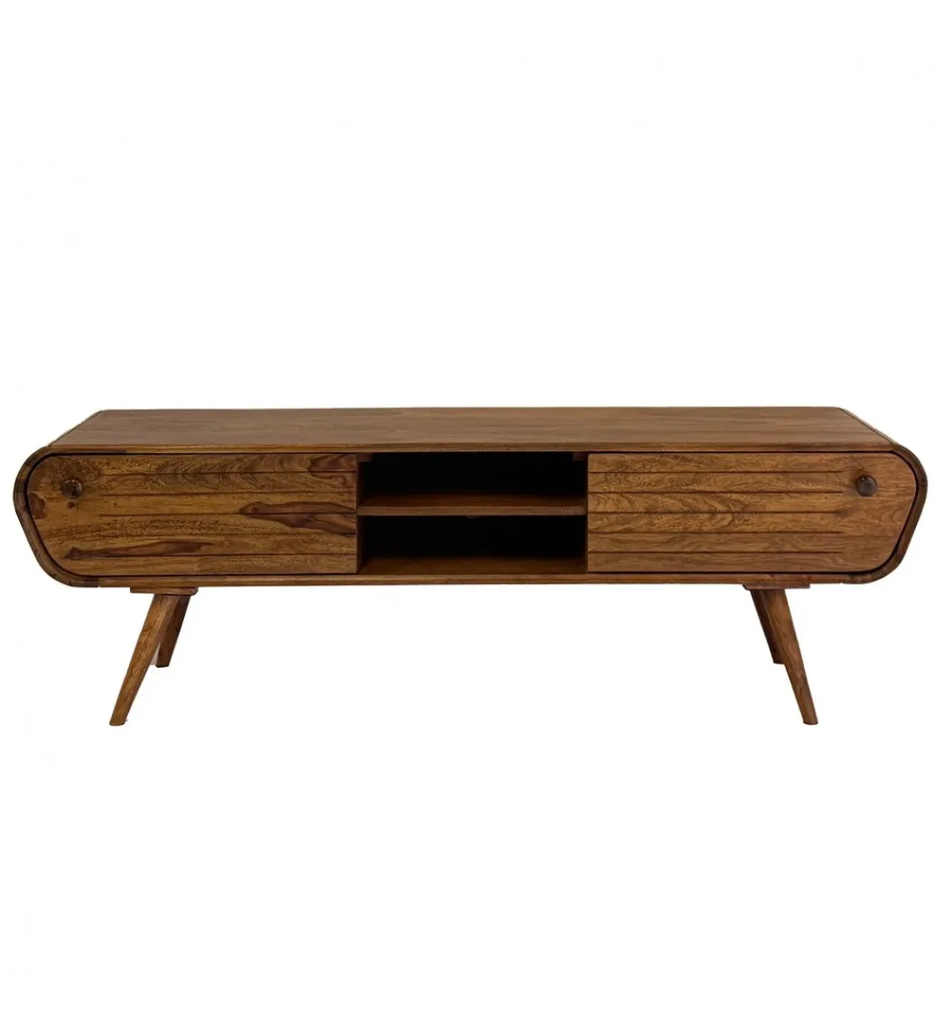 Stolik pod TV WOHNLING 160 cm drewno sheesham*WOHNLING, GERMANY Outlet