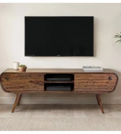 Stolik pod TV WOHNLING 160 cm drewno sheesham*WOHNLING, GERMANY Outlet