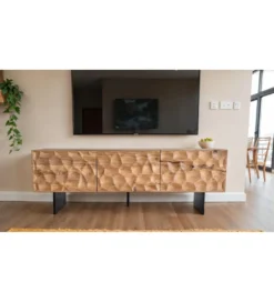 Stolik pod TV WOHNLING 160 cm drewno akacja*WOHNLING, GERMANY Online