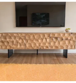 Stolik pod TV WOHNLING 160 cm drewno akacja*WOHNLING, GERMANY Online
