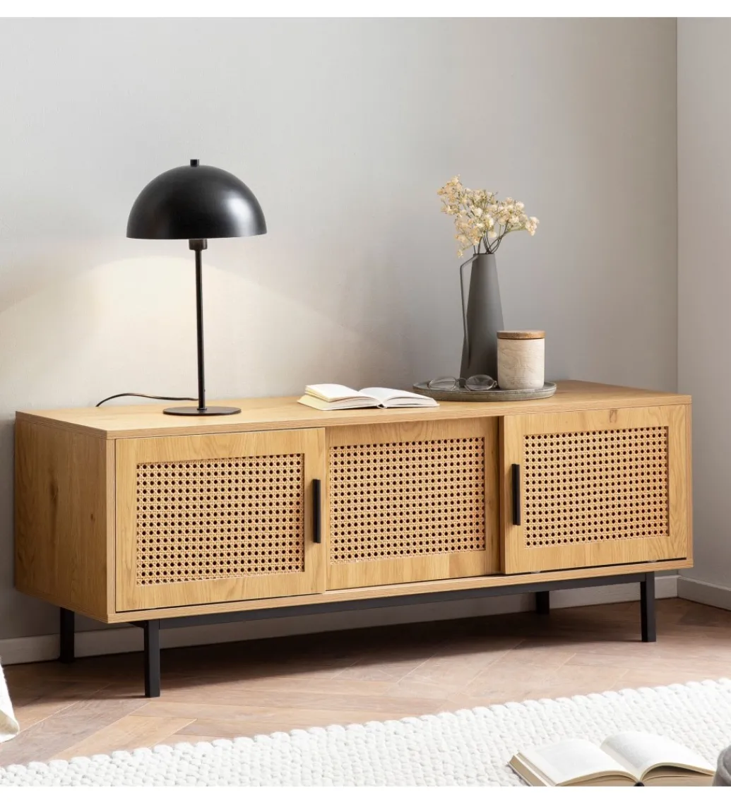 Stolik pod TV WOHNLING 120 cm w optyce dąb*WOHNLING, GERMANY