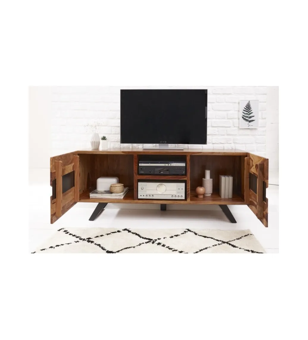 Stolik pod TV ZAMBEZI Amazonas 160 cm drewno Sheesham*Invicta Interior Hot