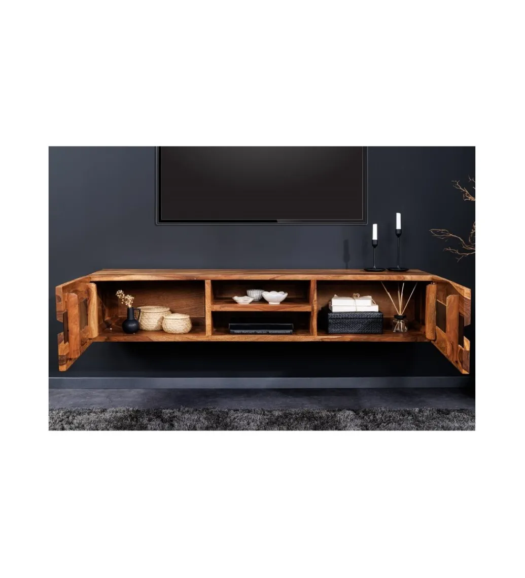 Stolik pod TV ZAMBEZI Amazonas 160 cm drewno sheesham*Invicta Interior Discount
