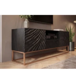 Stolik pod TV ZEUS Scorpion 160 cm drewno mango*Invicta Interior Sale