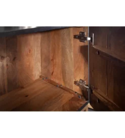 Stolik pod TV ZEUS Scorpion 160 cm drewno mango*Invicta Interior Sale