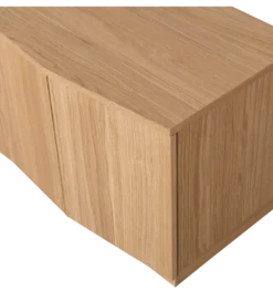 Stolik pod TV ZUMA 133 cm drewno dębu naturalna*WOOOD Clearance
