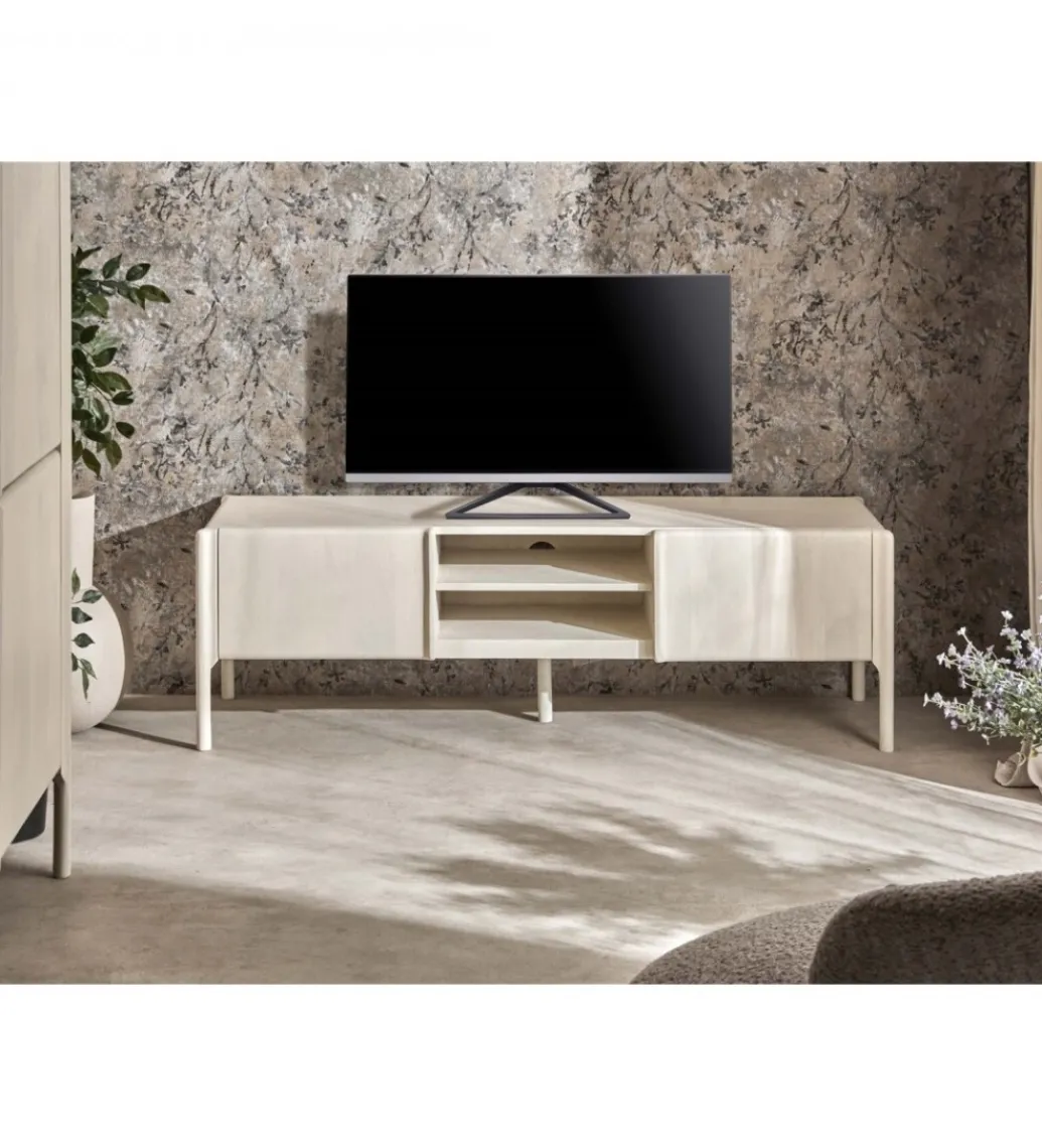 Stolik TV ARES 160 cm drewno mango*Imeri Hot