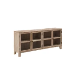 Stolik TV Witryna Iron Craft II160 cm drewno mango*Zona-Design Discount