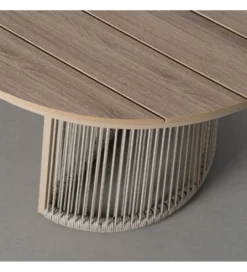 Stół OROTENA 180 cm naturalny biały*Zona-Design Best