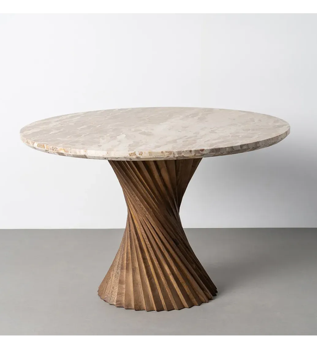 Stół OSEDIEL 120 cm drewno mango*Zona-Design Sale
