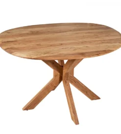 Stół OVALU 140 cm drewno mango*Exclusivas Sale