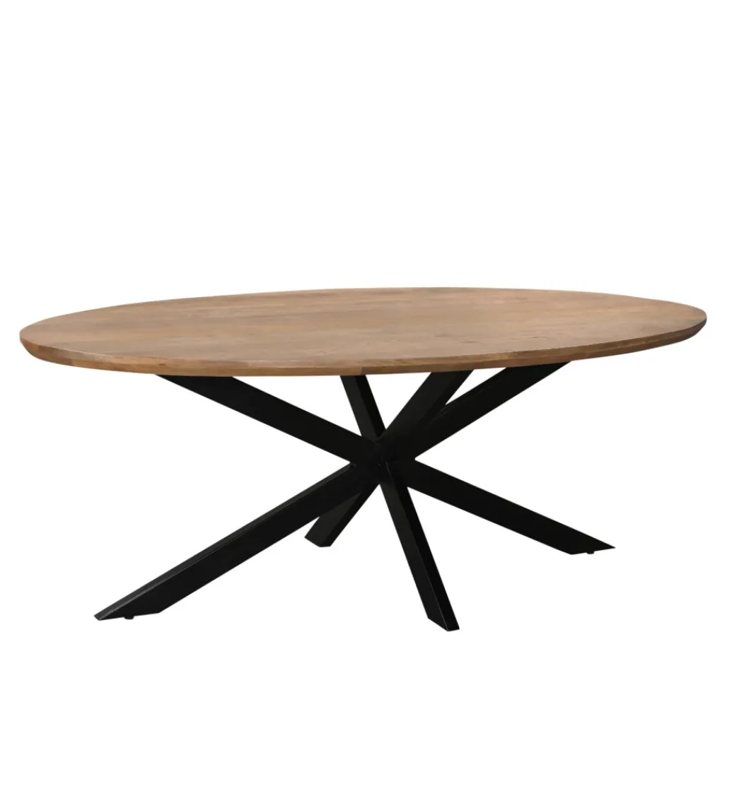 Stół owalny JESPER 240 cm drewno mango*LF-Design New