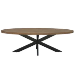 Stół owalny OVAL 240 cm drewno mango*LF-Design Discount