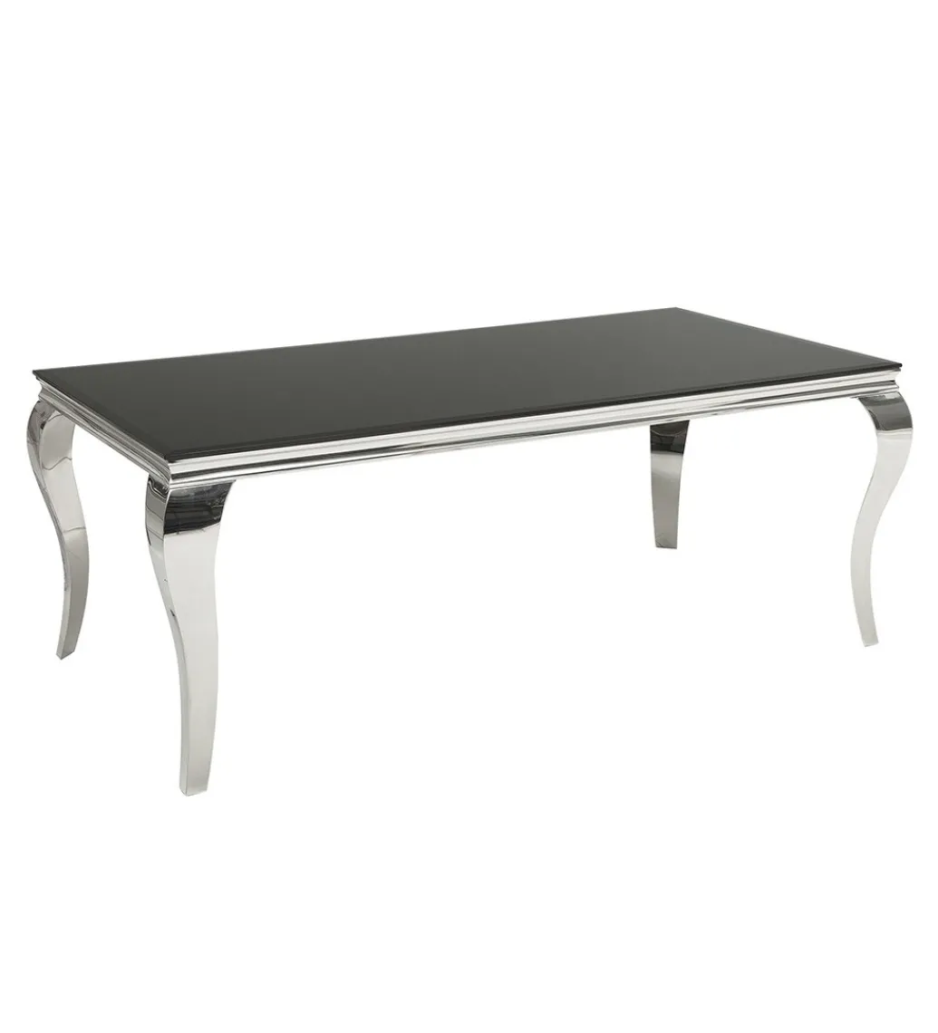 Stół OXANA Modern Barock 200 cm czarny*Invicta Interior
