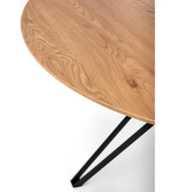 Stół PIXEL II 120 cm w kolorze dąb złoty*Halmar New