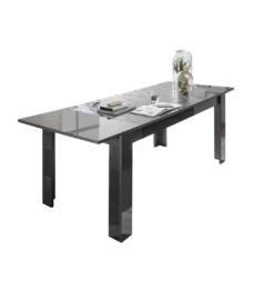 Stół PRISMA 137 Cm - 185 Cm antracytowy*MCA Linia Włoska Discount