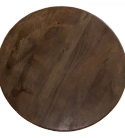 Stół RACTA 120 cm drewno mango brązowy*Exclusivas Best