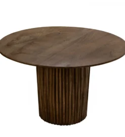 Stół RACTA 120 cm drewno mango brązowy*Exclusivas Best