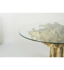 Stół RAIZ 130 cm drewno tekowe*Imeri Discount