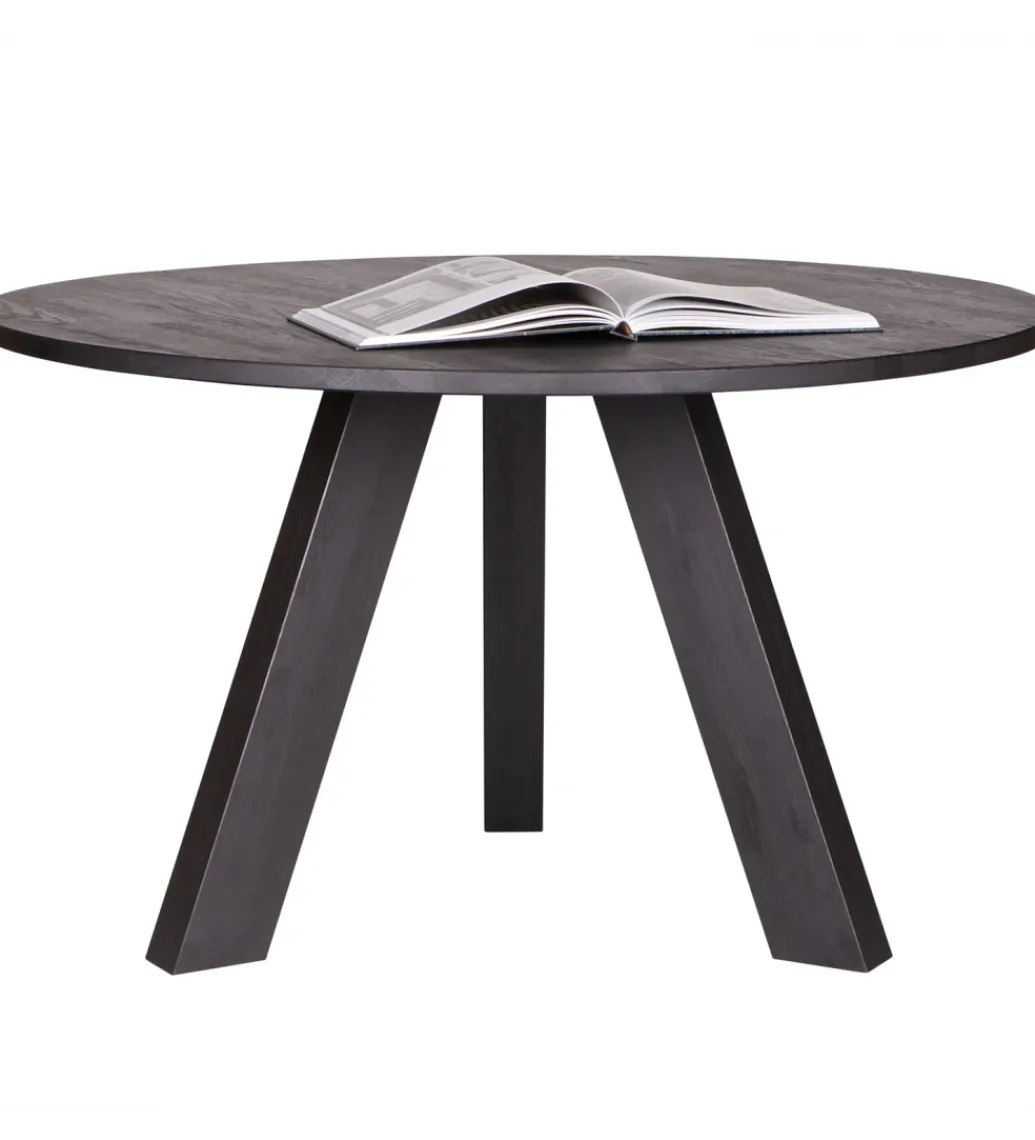 Stół RHONDA 129 cm czarny*WOOOD Online