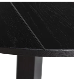 Stół RHONDA 129 cm czarny*WOOOD Online