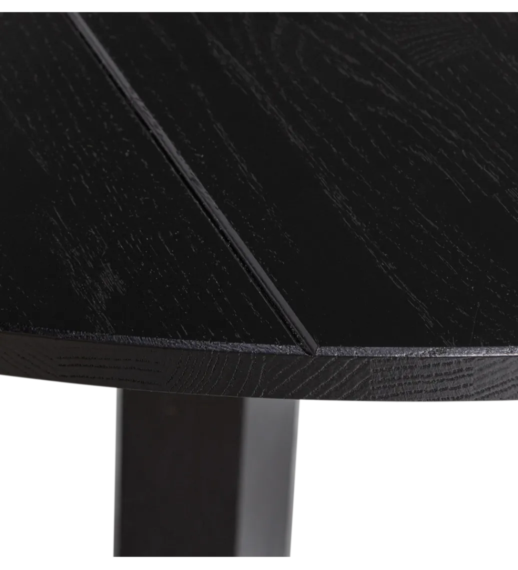 Stół RHONDA 129 cm czarny*WOOOD Online