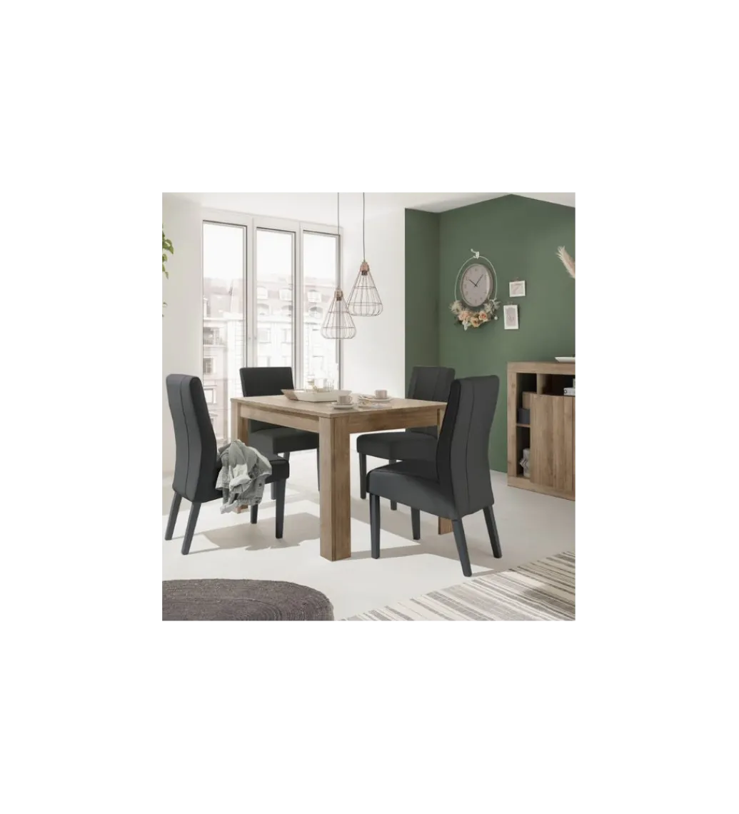 Stół RIMINI 180 cm w kolorze dąb Mercure*MCA Linia Włoska Outlet