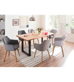 Stół ROCKFORD z drewna Dąb Dziki w rozmiarze 160 cm, 180 i 200 cm*MCA Outlet