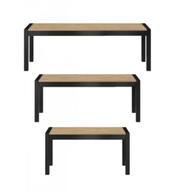 Stół Rozkładany AKTIV 160 cm - 240 cm w optyce dąb Taurus*Helvetia Outlet