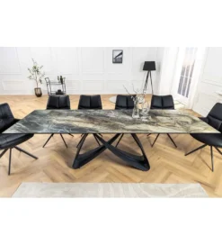 Stół rozkładany AMININ 180 cm - 260 cm ceramika w optyce marmuru*Invicta Interior Sale