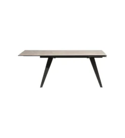 Stół rozkładany AMSTERDAM od 160 do 240 cm ceramika czarna szkło*KDesign Clearance