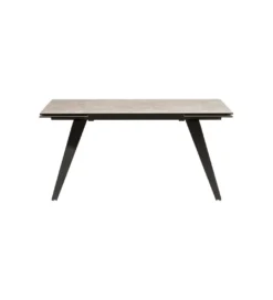 Stół rozkładany AMSTERDAM od 160 do 240 cm ceramika czarna szkło*KDesign Clearance