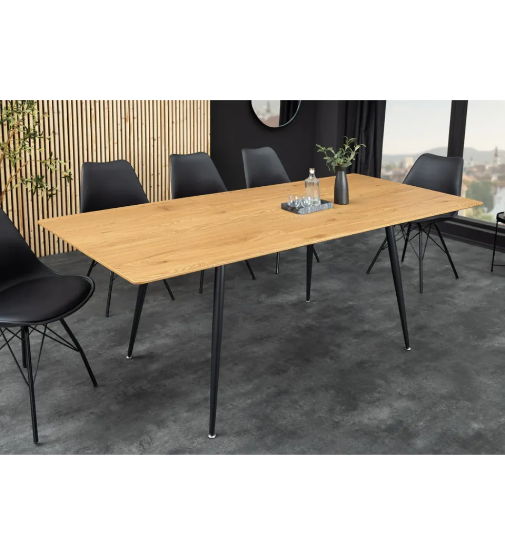 Stół rozkładany APARTMENT od 120 do 160 cm naturalny*Invicta Interior