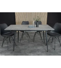 Stół rozkładany APARTMENT od 120 do 160 cm szary*Invicta Interior Outlet