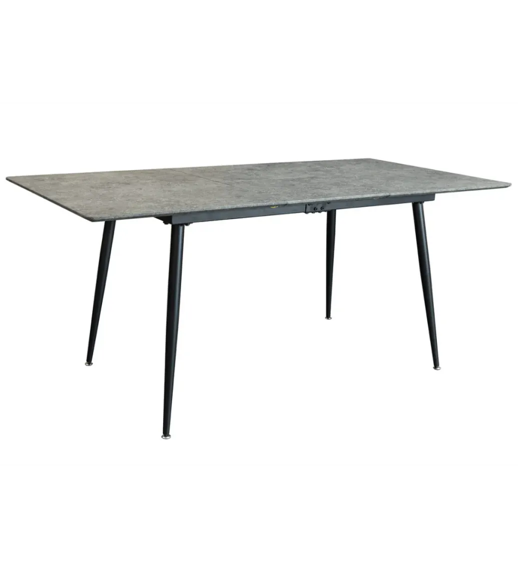 Stół rozkładany APARTMENT od 120 do 160 cm szary*Invicta Interior Outlet