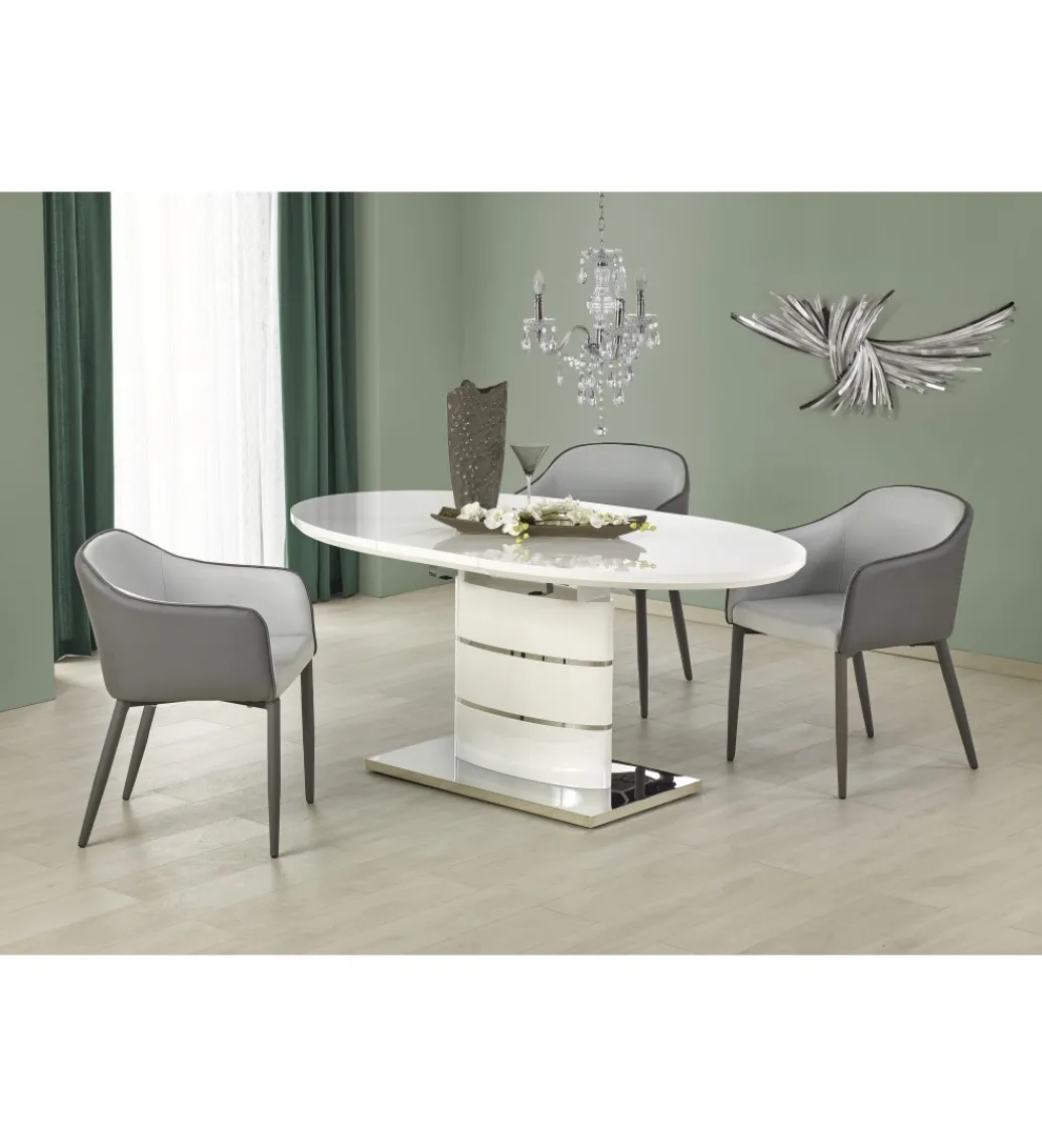 Stół rozkładany ASPEN 140 cm - 180 cm biały*Halmar Outlet