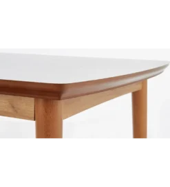 Stół rozkładany BARRET 90 cm - 190 cm biały*Halmar Outlet