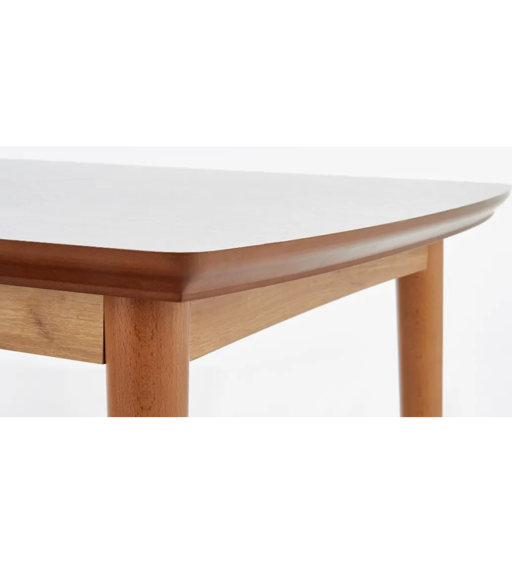 Stół rozkładany BARRET 90 cm - 190 cm biały*Halmar Outlet