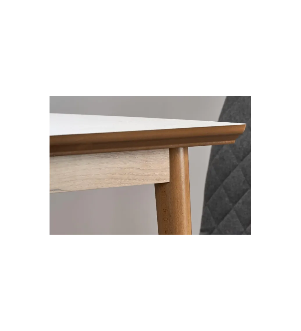 Stół rozkładany BARRET 90 cm - 190 cm biały*Halmar Outlet