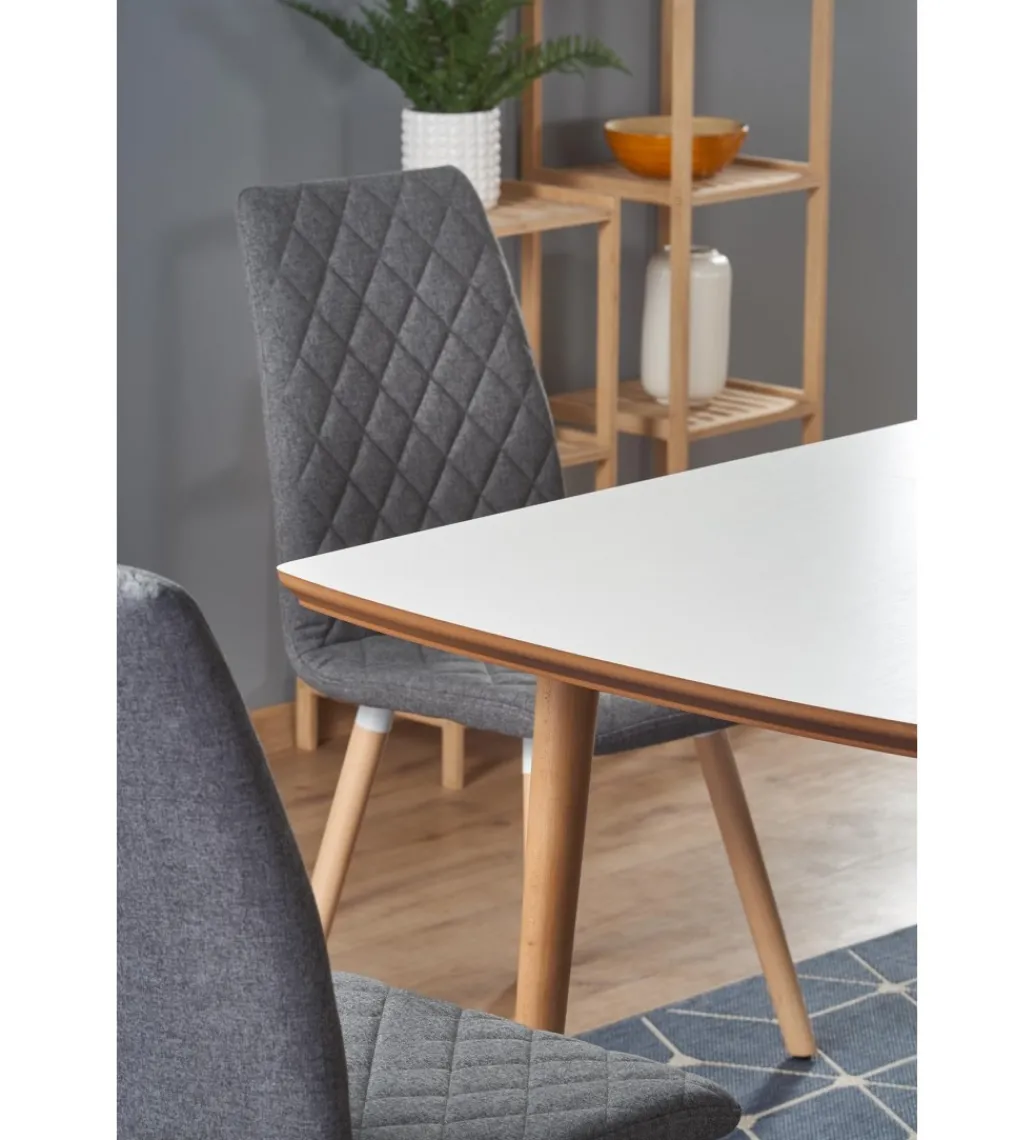 Stół rozkładany BARRET 90 cm - 190 cm biały*Halmar Outlet