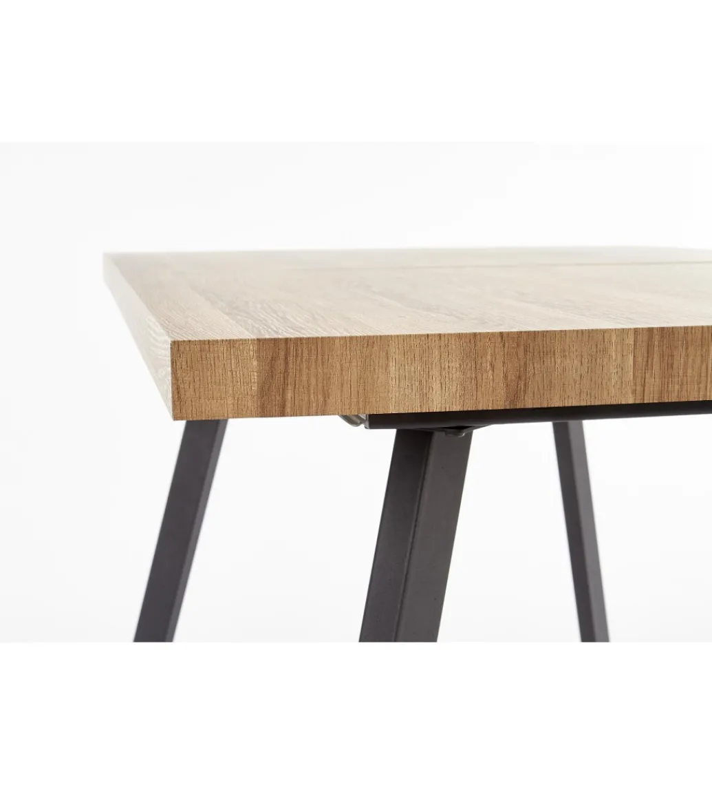 Stół rozkładany BERLIN 140 cm - 180 cm w kolorze orzecha miodowego*Halmar Online