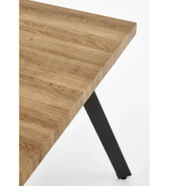 Stół rozkładany BERLIN 140 cm - 180 cm w kolorze orzecha miodowego*Halmar Online