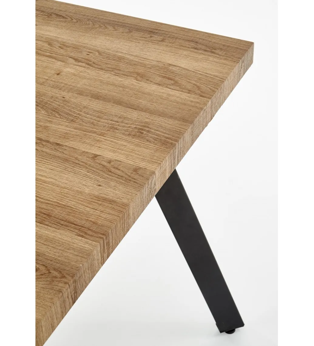 Stół rozkładany BERLIN 140 cm - 180 cm w kolorze orzecha miodowego*Halmar Online