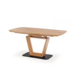 Stół rozkładany BLACKY 160 cm - 220 cm w kolorze dąb złoty*Halmar Hot